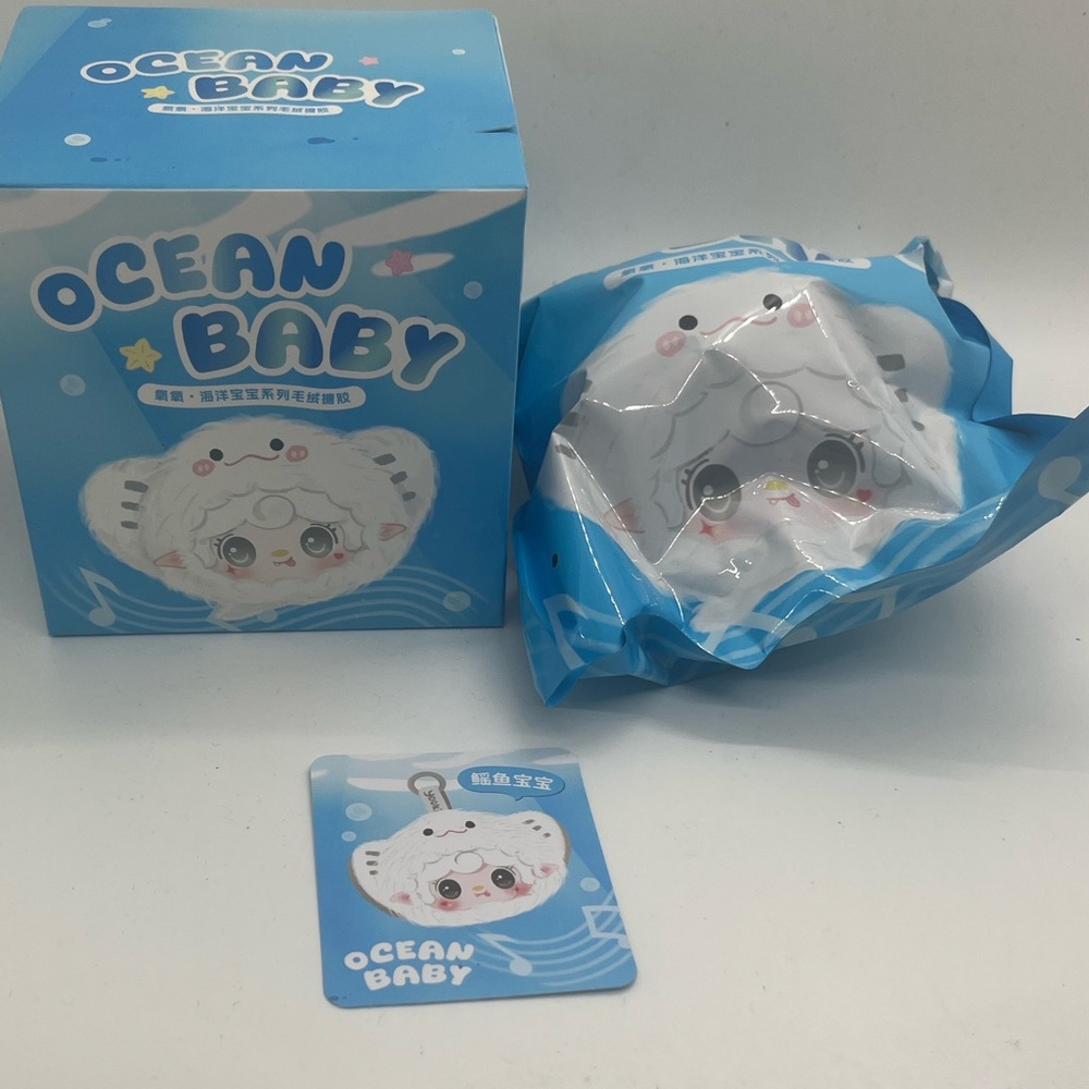 Yooki Mini Ocean Baby Series Plush Confirmed- (open box sealed foil) Authentic